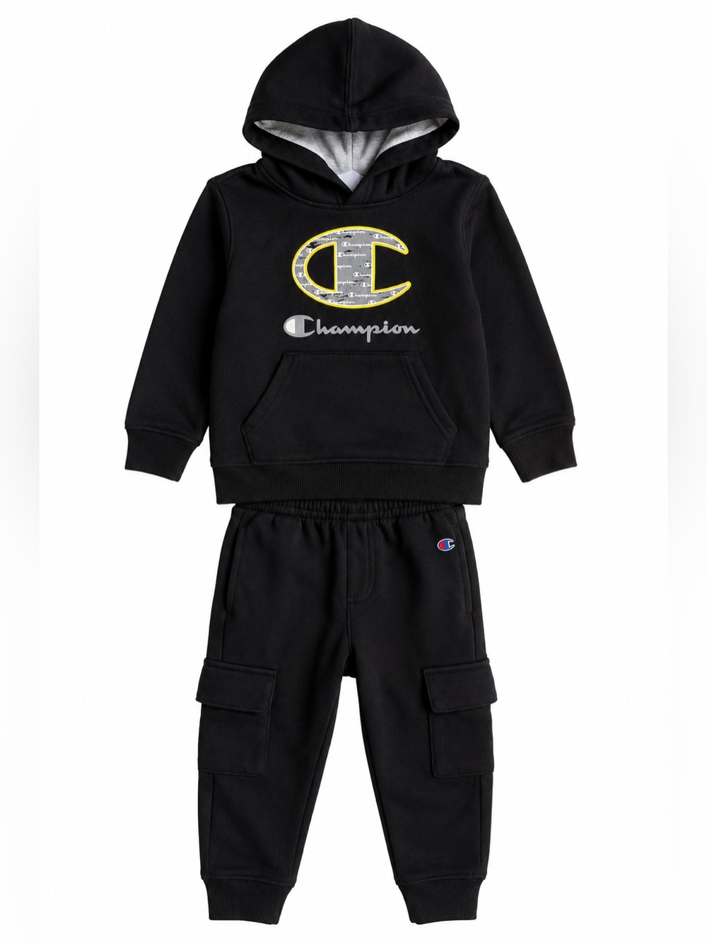 Champion Toddler Hoodie and Jogger Set Black Size 3T